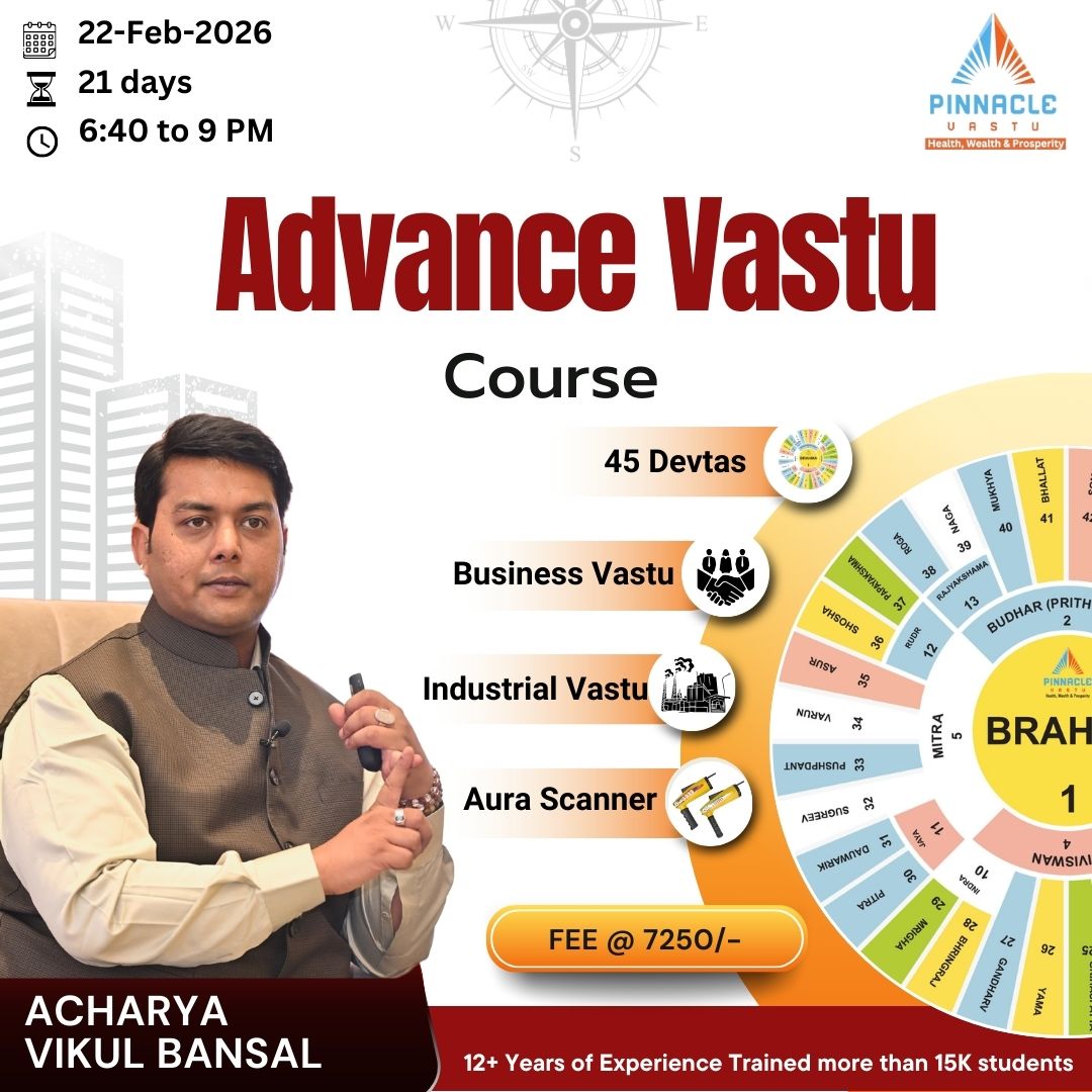 ADVANCE VASTU COURSE